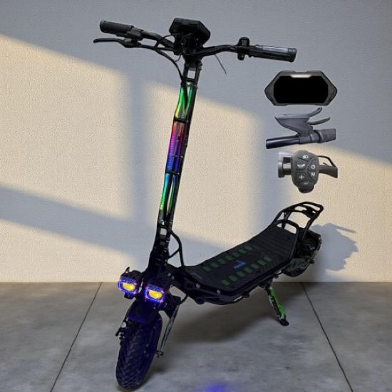 صورة سكوتر الهلاند برو الكهربائي 1500 واط – تصميم رياضي مع إضاءة وشاشة إلكترونية